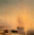 Спокойное море. 1863 - Calm sea. 186345 х 58 смХолст, маслоРомантизм, реализмРоссияЕреван. Государственная картинная галерея Армении